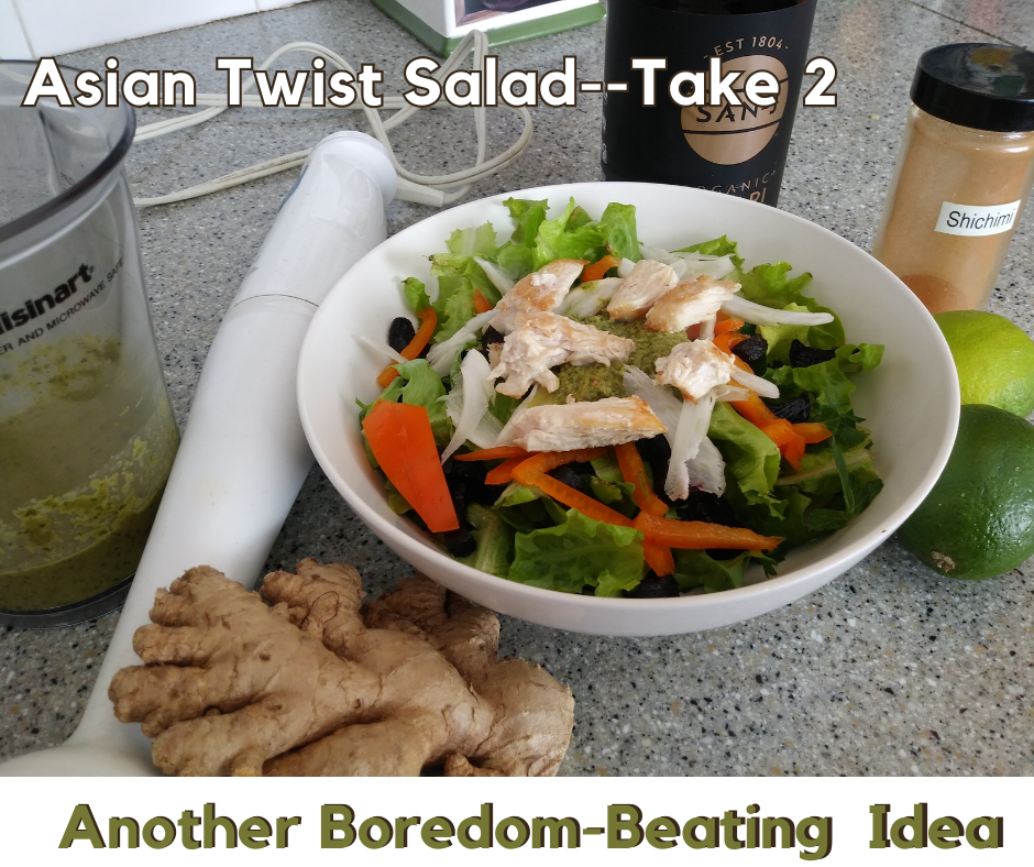Green Salad Asian Twist Take 2