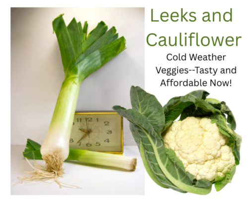Recipes: 2 Easy Dishes with Leeks and Cauliflower