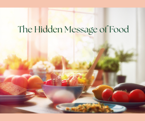 A Hidden Message in Food