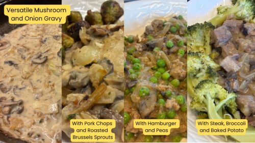 Recipe: Onion and Mushroom Gravy